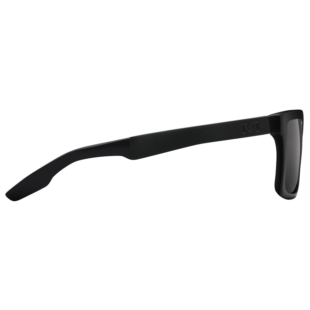 Sepulveda Matte Black - Brushed Black / Grey Polarized Lens