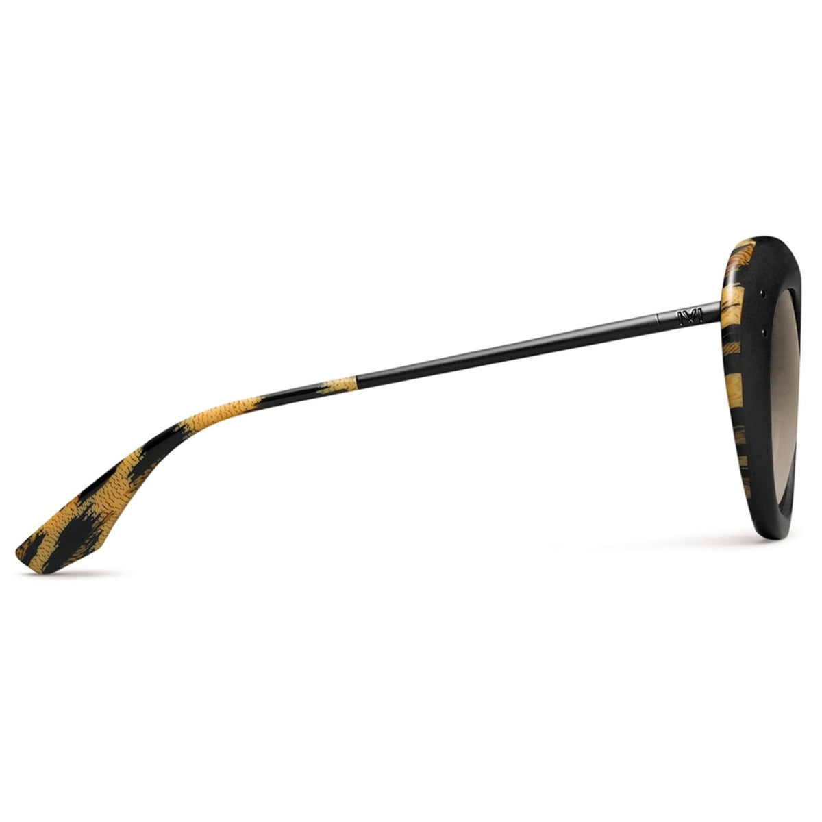 Faye Matte Black - Leopard