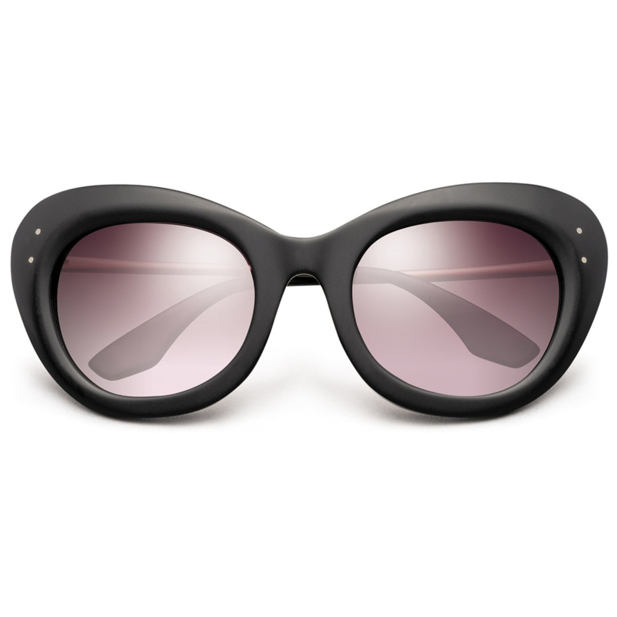 Faye Matte Black - Rose Gold