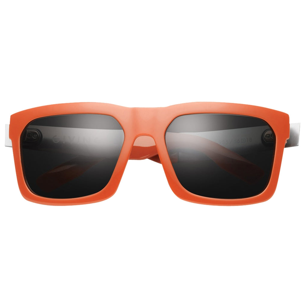 GIVING: Polished Blood Orange - Brushed Gunmetal / Grey Lens