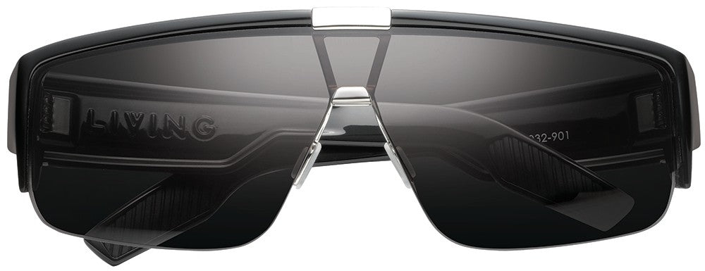 Living - Polished Black / Grey Lens