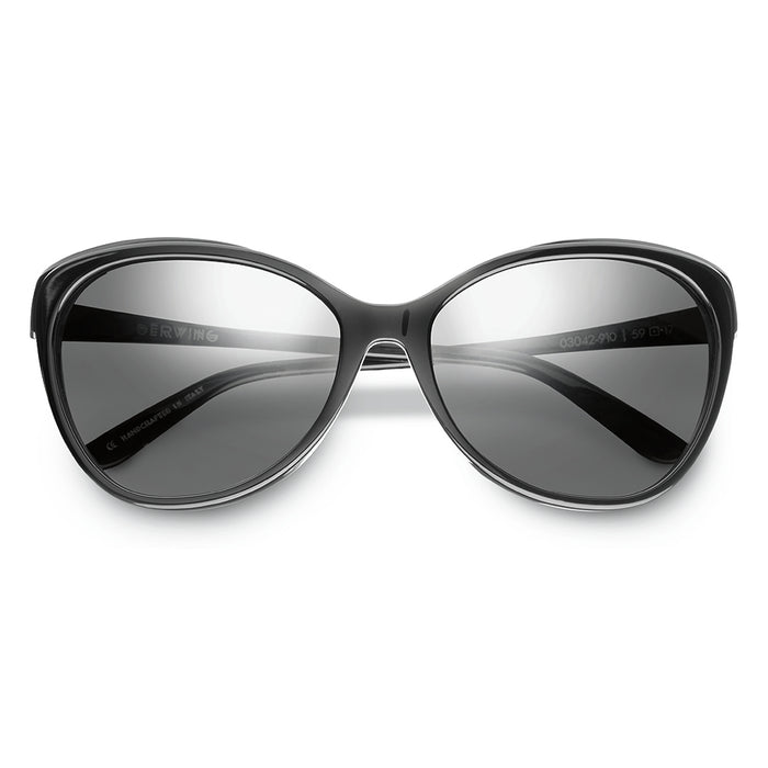 Daggerwing: Polished Black - Gloss Black / Grey Lens
