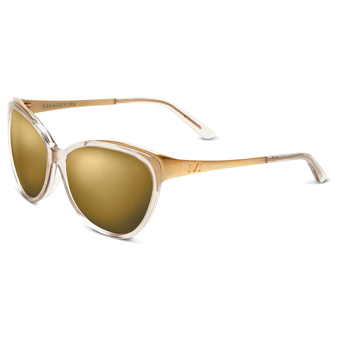 Daggerwing: Polished Nude - Brushed Champagne / Super Bronze Lens