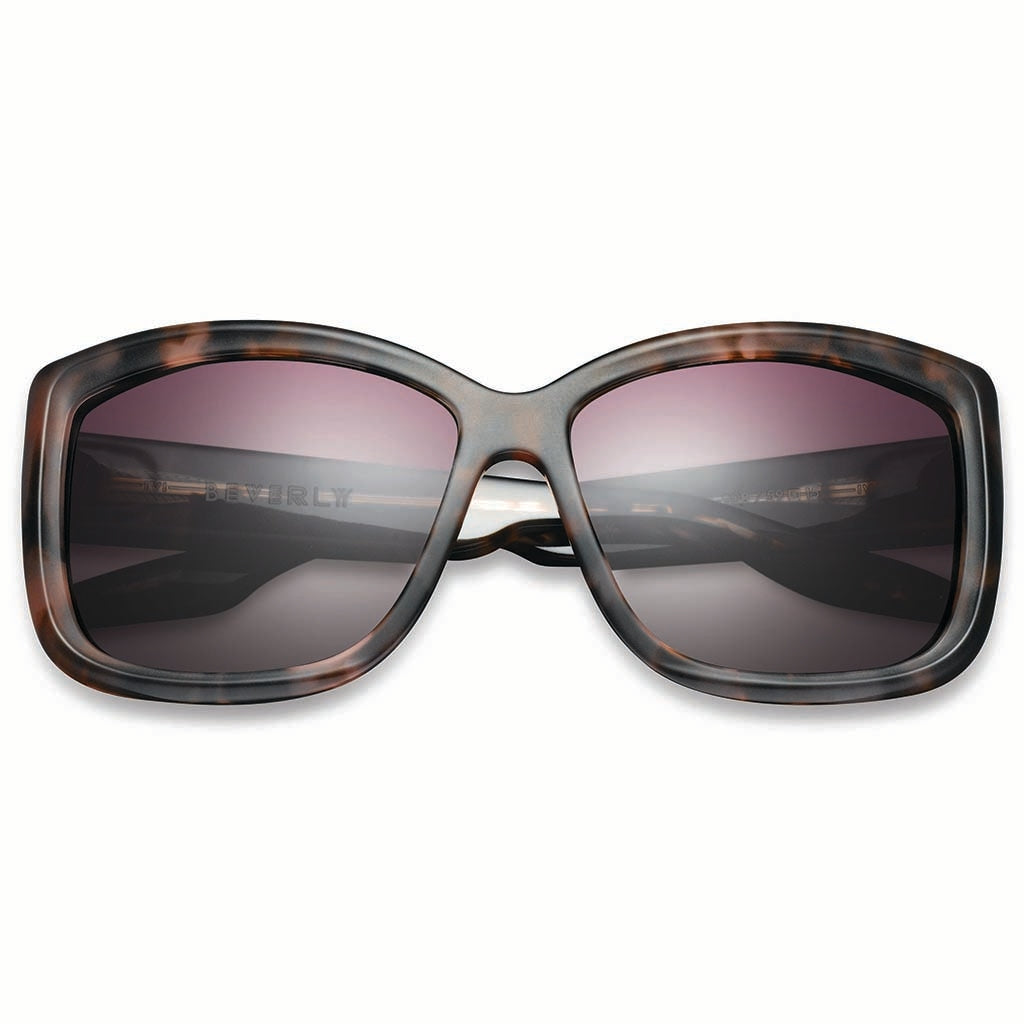 Beverly: Matte Mauve Tortoise / Rose Gradient Lens