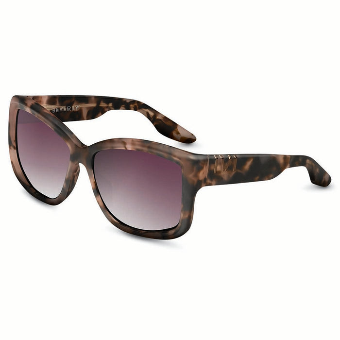 Beverly: Matte Mauve Tortoise / Rose Gradient Lens