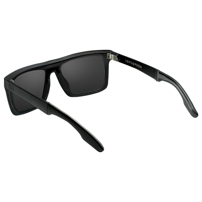 Sepulveda: Matte Black - Brushed Black / Grey Lens