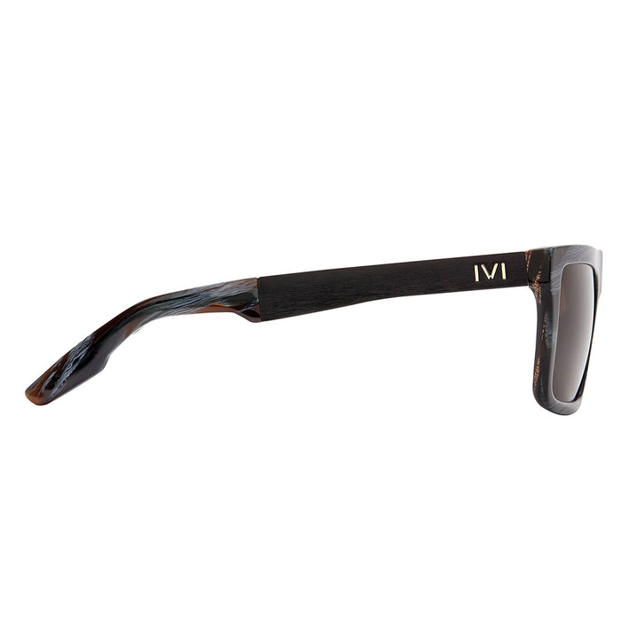 Sepulveda: Polished Double Horn - Brushed Black / Bronze Polarized Lens