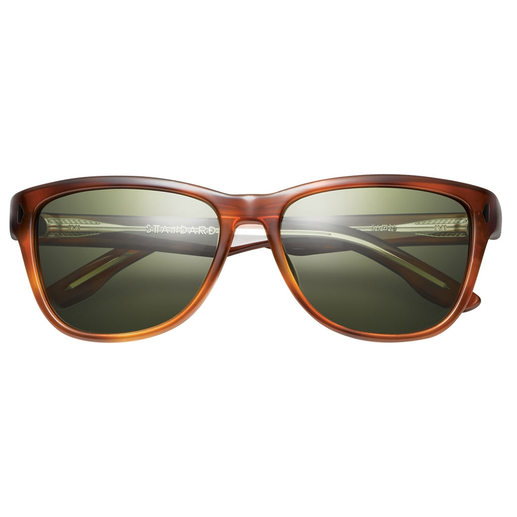 Standard: Polished Classic Tortoise / Green Grey Lens