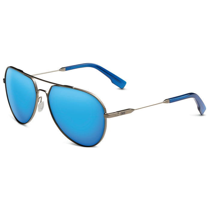 Blake: Antique Brass - Matte Midway Blue / Flash Pacific Blue