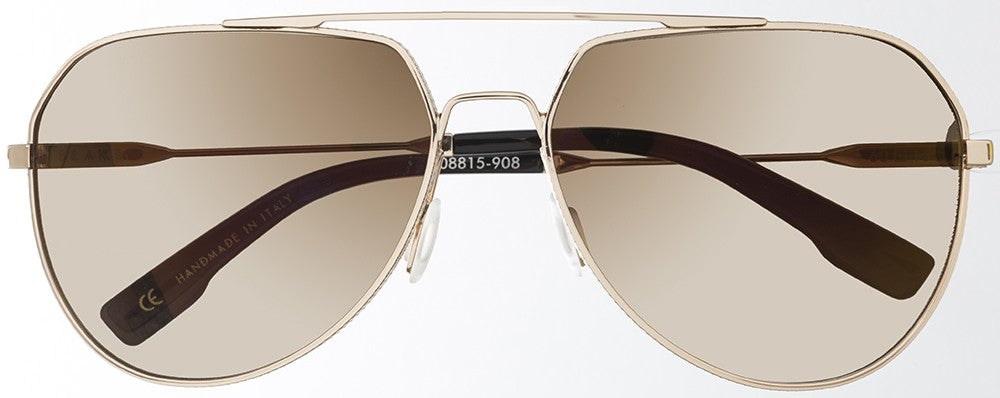 Blake: Polished Gold / tri-flection copper ar lens