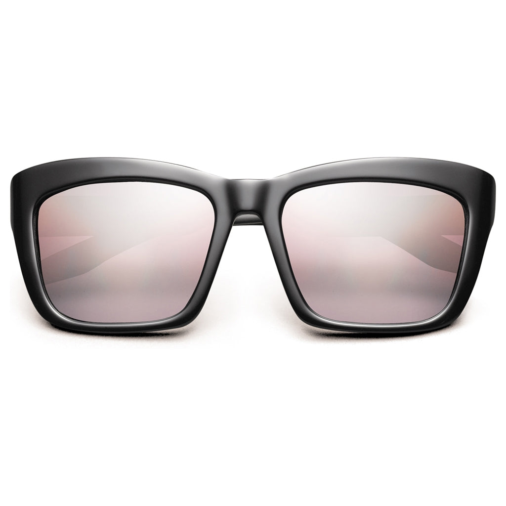 Bonnie: Polished Black / Rose Gradient Lens