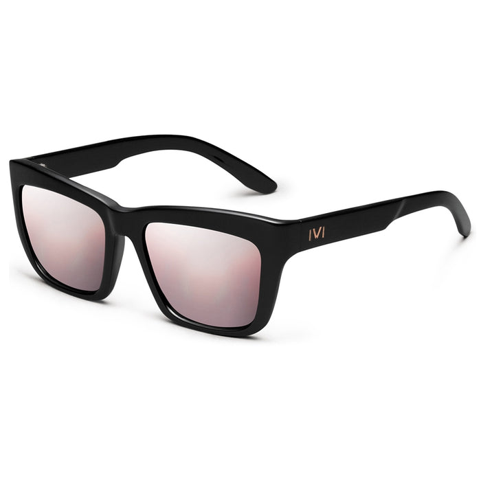 Bonnie: Polished Black / Rose Gradient Lens