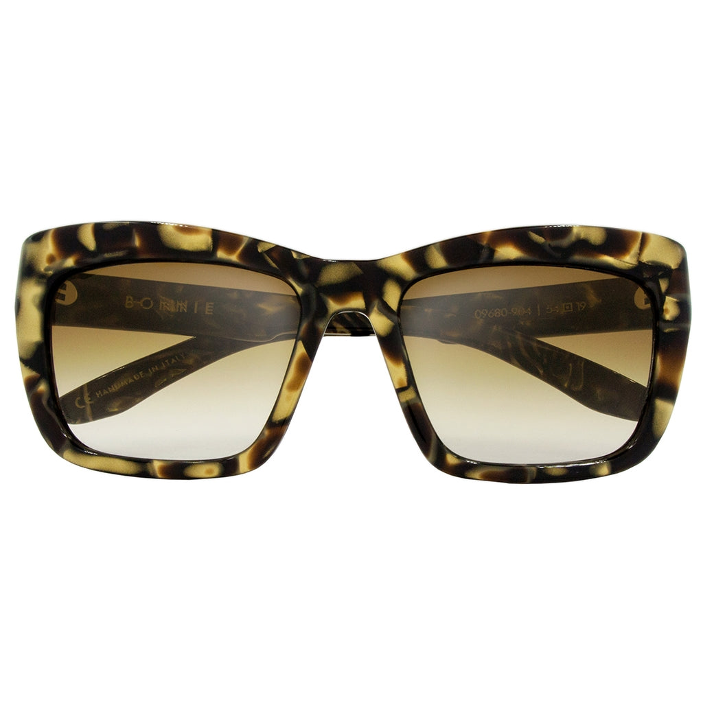 Bonnie: Polished Tigers Eye / Bronze Gradient Lens
