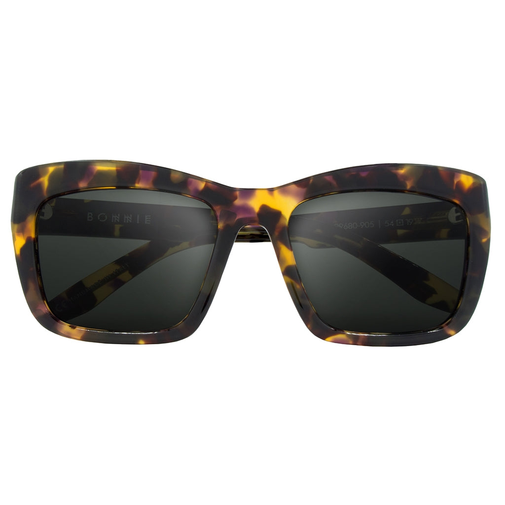 Bonnie: Polished Vintage Tortoise / Grey Lens