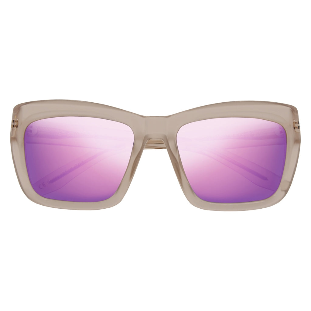 Bonnie: Polished Nude / Amethyst Flame Flash Lens