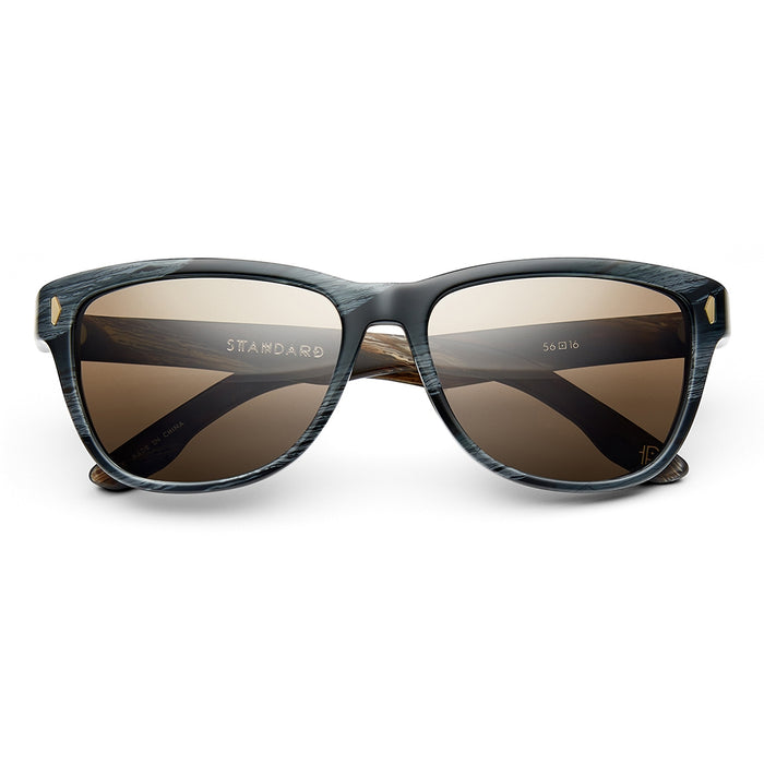 Standard: Polished Double Horn / Bronze Polarized Lens