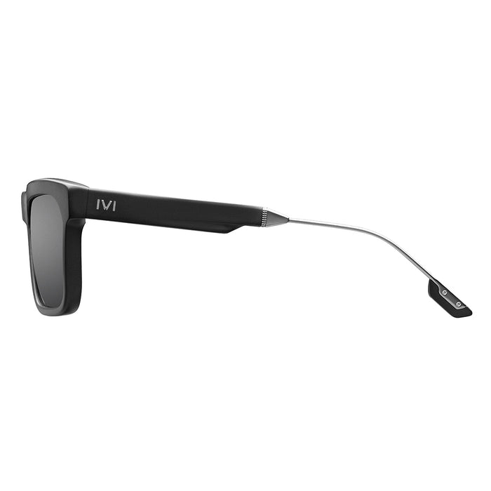 Deano: Matte Black - Polished Gunmetal / Grey AR Polarized Lens